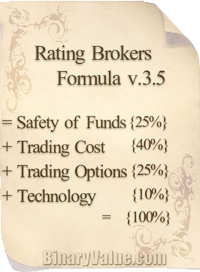 Rating Brokers Formula v.3.5