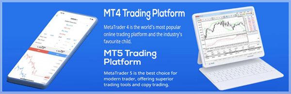 PLEXYTRADE offer MT4/MT5 (Desktop, iOs, and Android)